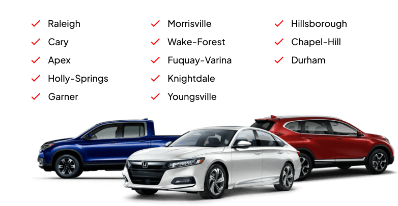 Auto glass service in Raleigh